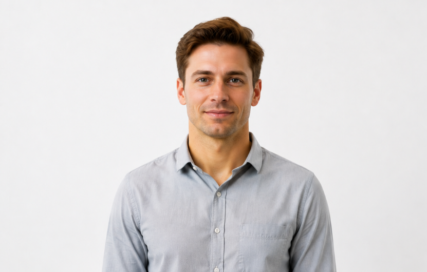 Original portrait used for the Qwen Image 3.0 edit test