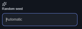 Leaving the random seed on automatic
