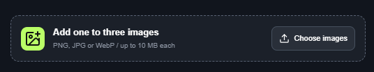 Uploading a reference image